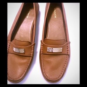 Coach Tan Loafers